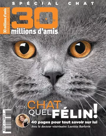 30 Millions d’Amis N°372 – Avril 2019  [Magazines]