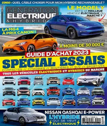 Génération Electrique et Hybrides N°12 – Décembre 2022-Février 2023  [Magazines]