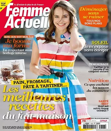 Femme Actuelle N°1913 Du 24 au 30 Mai 2021  [Magazines]