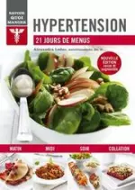 Hypertension : 21 jours de menus  [Livres]