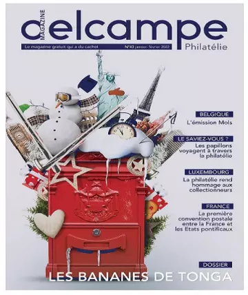 Delcampe Magazine Philatélie N°43 – Janvier-Février 2022  [Magazines]