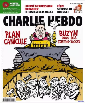 Charlie Hebdo N°1405 Du 26 Juin 2019  [Magazines]