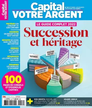 Capital Votre Argent N°16 – Octobre-Décembre 2021  [Magazines]