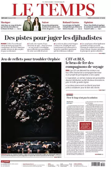 Le Temps du Mardi 4 Juin 2019  [Journaux]