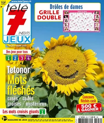 Télé 7 Jeux Inédits N°503 – Mars 2023  [Magazines]