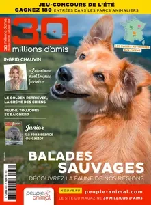 30 Millions d'amis N.433 - Juillet-aout 2024  [Magazines]