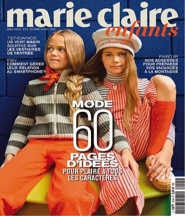 Marie Claire Enfants Hors Série N°25 – Automne-Hiver 2022  [Magazines]