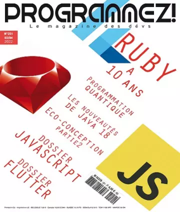 Programmez N°251 – Mars-Avril 2022  [Magazines]