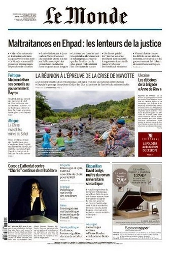 Le Monde du 05 Janvier 2025  [Journaux]