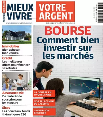 Mieux Vivre Votre Argent N°479 – Juin 2022  [Magazines]