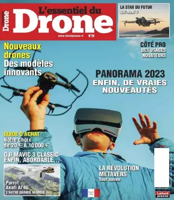 L’Essentiel Du Drone N°24 – Janvier-Mars 2023  [Magazines]