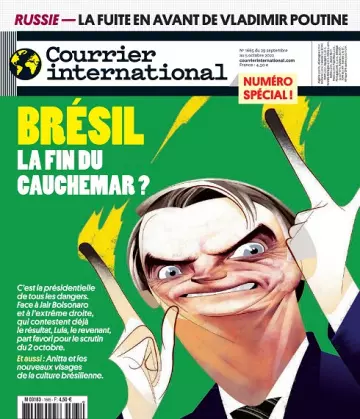 Courrier International N°1665 Du 29 Septembre 2022  [Magazines]