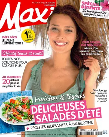 Maxi N°1711 Du 12 au 18 Août 2019  [Magazines]