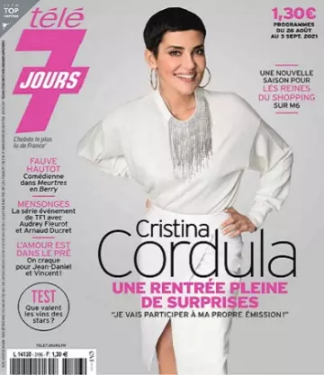 Télé 7 Jours N°3196 Du 28 Août 2021  [Magazines]