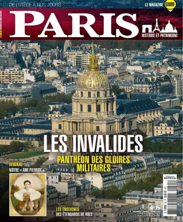 Paris De Lutèce à Nos Jours N°35 – Décembre 2021-Février 2022  [Magazines]