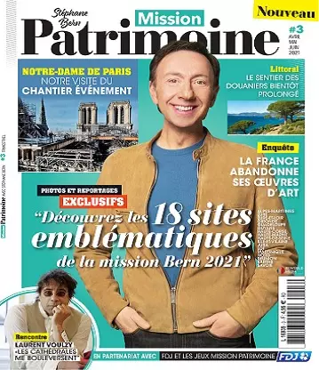 Mission Patrimoine N°3 – Avril-Juin 2021  [Magazines]