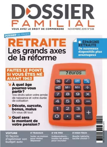 Dossier Familial - Novembre 2019  [Magazines]