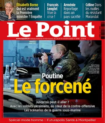 Le Point N°2618 Du 6 au 12 Octobre 2022  [Magazines]