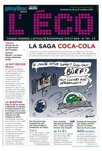 L'ÉCO N.734 - 25 Octobre 2024  [Journaux]