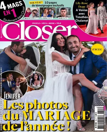 Closer N°743 Du 6 au 12 Septembre 2019  [Magazines]