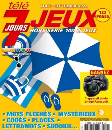 Télé 7 Jours Jeux Hors Série N°18 – Août-Septembre 2022  [Magazines]