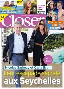 Closer France N.1021 - 3 Janvier 2025  [Magazines]