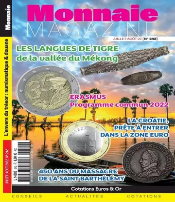 Monnaie Magazine N°242 – Juillet-Août 2022  [Magazines]