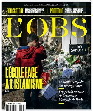 L’Obs N°2921 Du 22 au 28 Octobre 2020  [Magazines]