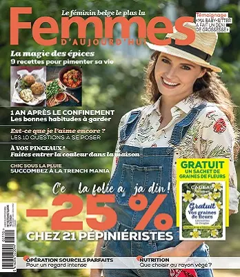 Femmes D’Aujourd’hui N°10 Du 11 Mars 2021  [Magazines]