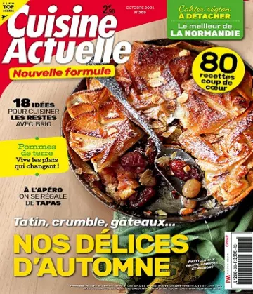 Cuisine Actuelle N°369 – Octobre 2021  [Magazines]