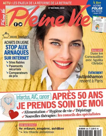 Pleine Vie N°394 – Avril 2019  [Magazines]