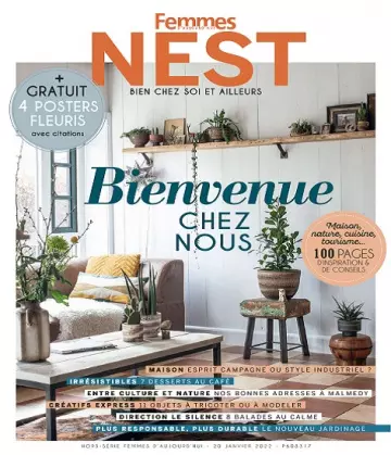 Femmes D’Aujourd’Hui Hors Série Nest – Janvier 2022  [Magazines]