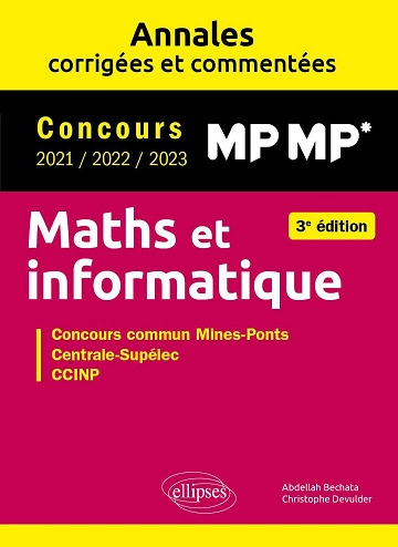 Maths et informatique MP-MP  [Livres]