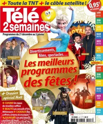 Télé 2 Semaines - 21 Décembre 2019  [Magazines]