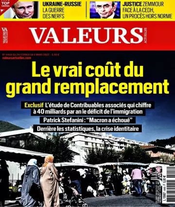 Valeurs Actuelles N°4448 Du 24 Février 2022  [Magazines]