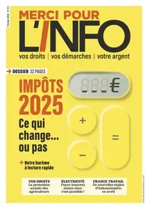 Merci Pour L'info N.601 - Février 2025  [Magazines]