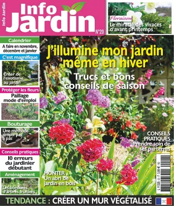 Info Jardin N°20 – Décembre 2021-Février 2022  [Magazines]