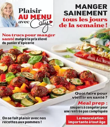 Plaisir Au Menu Avec Caty – Octobre-Décembre 2022  [Magazines]