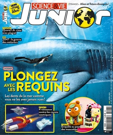 Science et Vie Junior N°403 – Avril 2023  [Magazines]