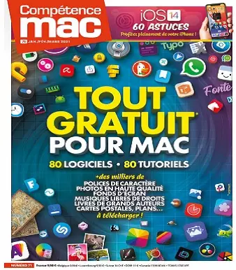 Compétence Mac N°71 – Janvier-Mars 2021  [Magazines]