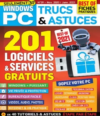 Windows PC Trucs et Astuces N°39 – Novembre 2020-Janvier 2021  [Magazines]