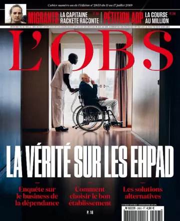 L’Obs N°2853 Du 11 au 17 Juillet 2019  [Magazines]