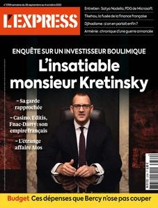 L'Express N.3769 - 28 Septembre 2023  [Magazines]