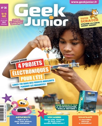 Geek Junior N°36 – Juillet-Août 2023  [Magazines]