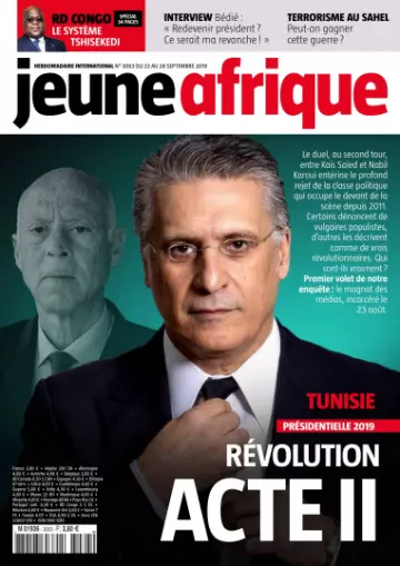 Jeune Afrique N°3063 - 22 au 28 Septembre 2019  [Magazines]