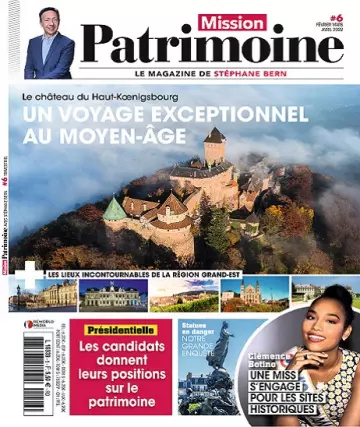 Mission Patrimoine N°6 – Février-Avril 2022  [Magazines]