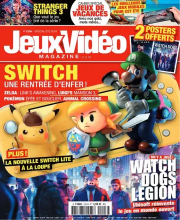 Jeux Vidéo Magazine N°223 – Spécial Été 2019  [Magazines]