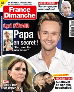 France Dimanche N.4065 - 26 Juillet 2024  [Magazines]