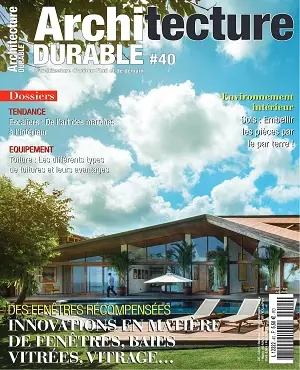 Architecture Durable N°40 – Avril-Juin 2020  [Magazines]