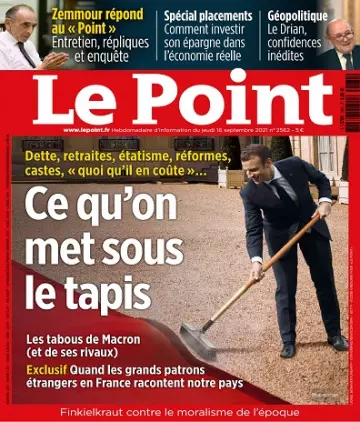 Le Point N°2562 Du 16 au 22 Septembre 2021  [Magazines]